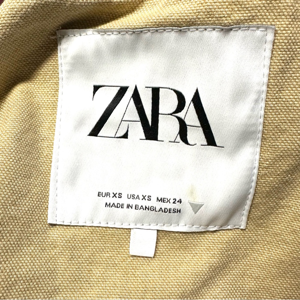 Zara Women’s Cropped Utility Barn Jacket Xsmall XS - Picture 7 of 12